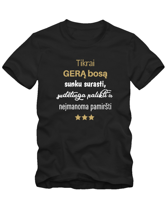 Tikrai geras bosas Tikrai geras bosas